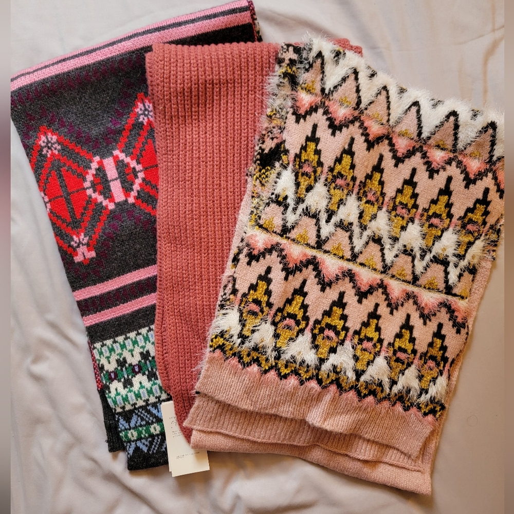 Set of Three Scarves